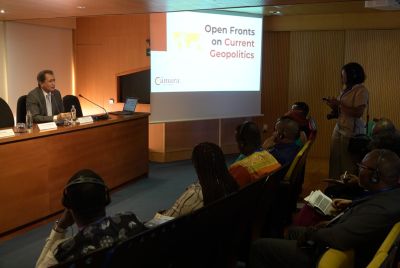 El presidente de la Cámara, Luis Padrón, participó en el workshop "Vínculos Empresariales Africanos" celebrado en Casa África