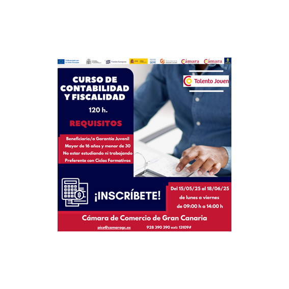 Abril 2025: Curso Contabilidad y Fiscalidad