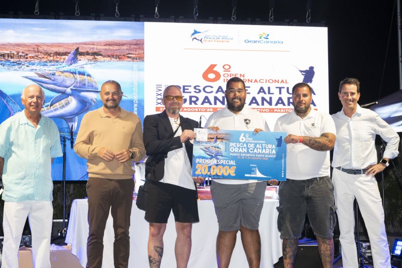 El ‘Cata Gran Canaria’ se impone sobre la bocina en el Open Internacional Pesca de Altura Gran Canaria