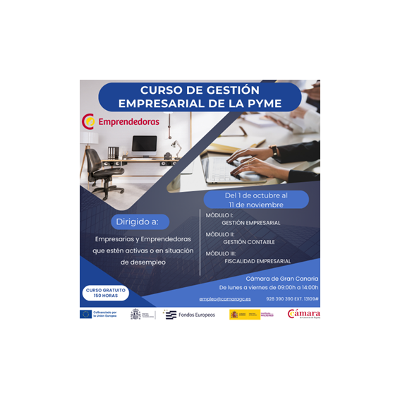 Octubre 2025: Curso Gestión Empresarial de la Pyme