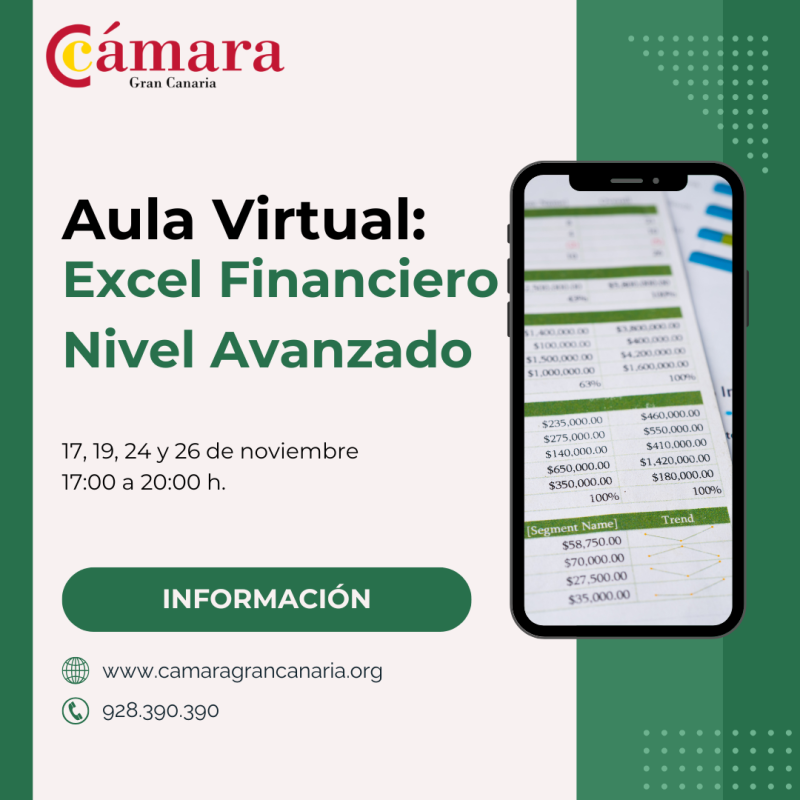 AULA VIRTUAL: EXCEL FINANCIERO- NIVEL AVANZADO