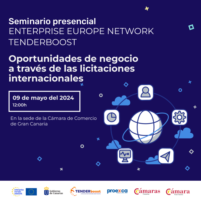 Oportunidades de negocio a través de las licitaciones internacionales (EEN & TENDERboost)