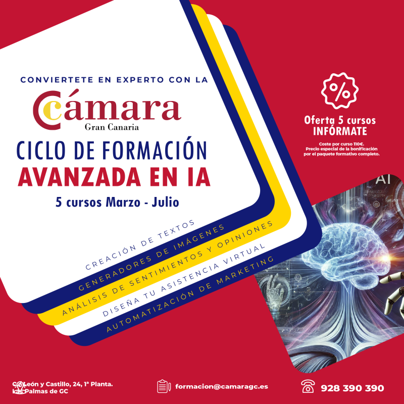 CICLO DE FORMACIÓN AVANZADA EN INTELIGENCIA ARTIFICIAL.