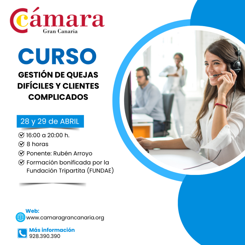 GESTIÓN DE QUEJAS DIFÍCILES Y CLIENTES COMPLICADOS