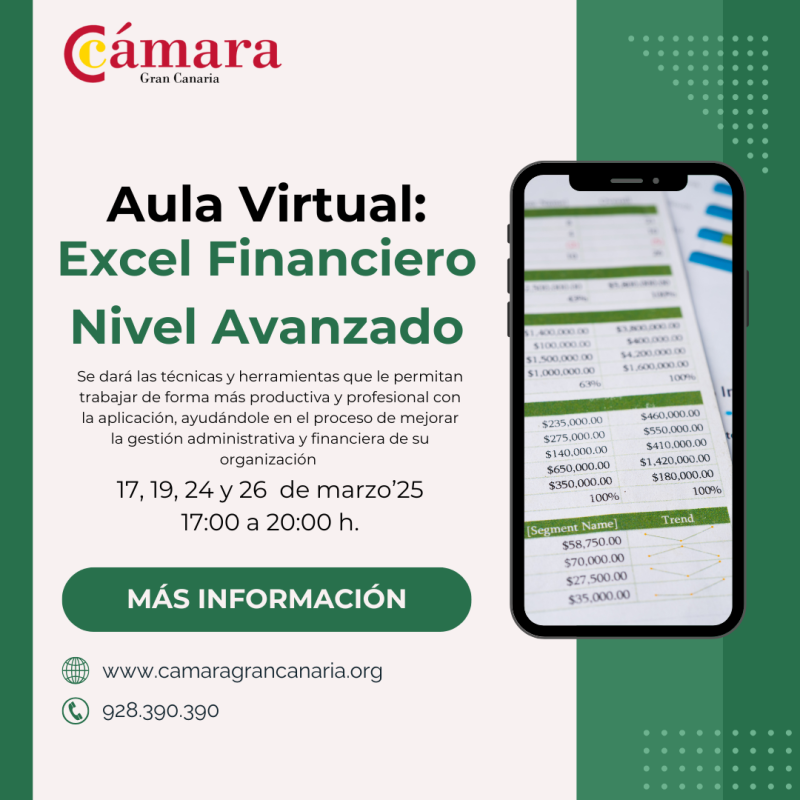Aula Virtual: Excel Financiero-Nivel Avanzado