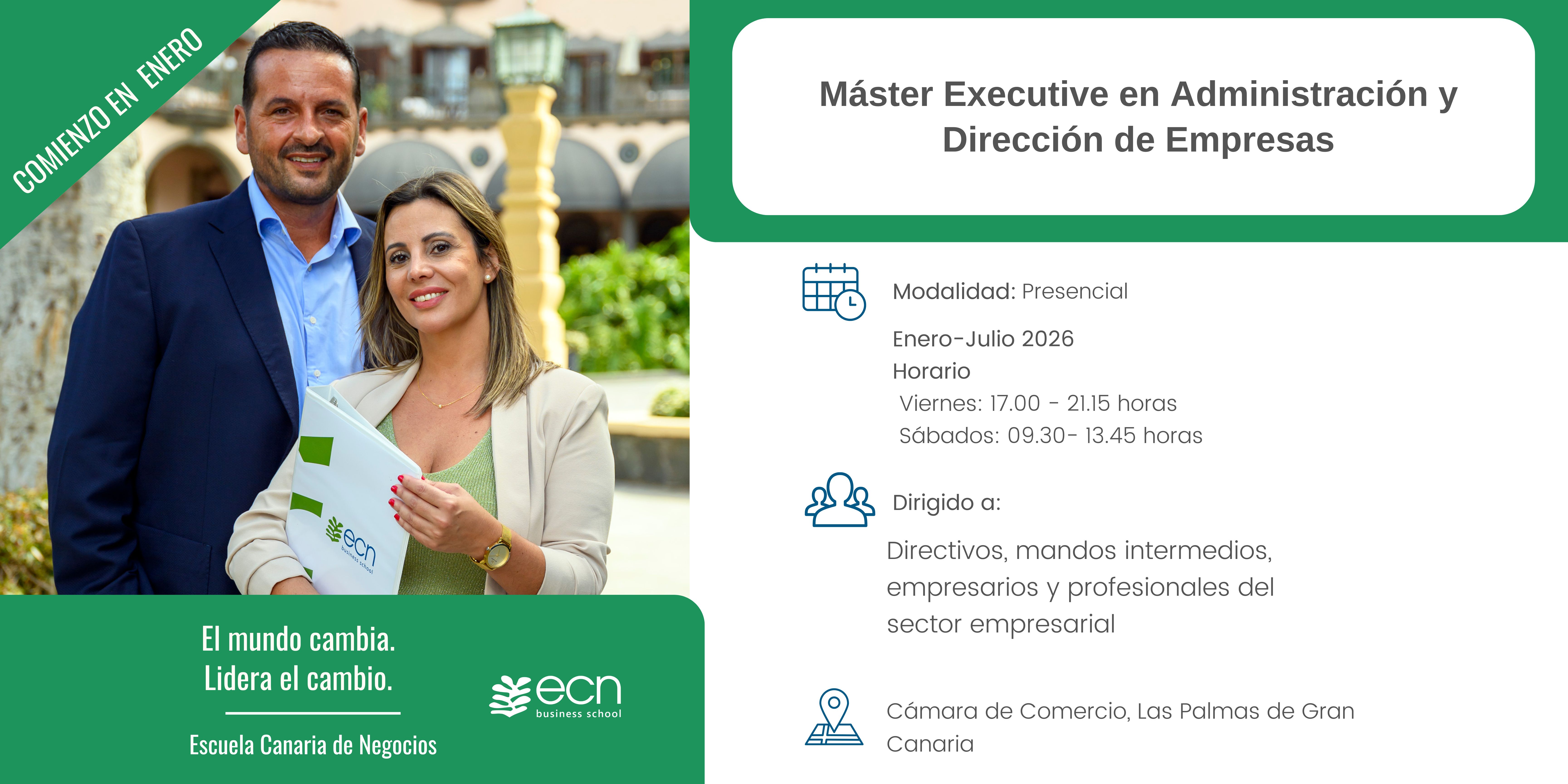 MÁSTER EXECUTIVE EN ADMINISTRACIÓN Y DIRECCIÓN DE EMPRESAS.