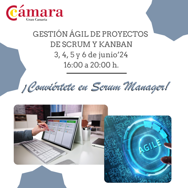 CURSO GESTIÓN ÁGIL DE PROYECTOS CON SCRUM Y KANBAN