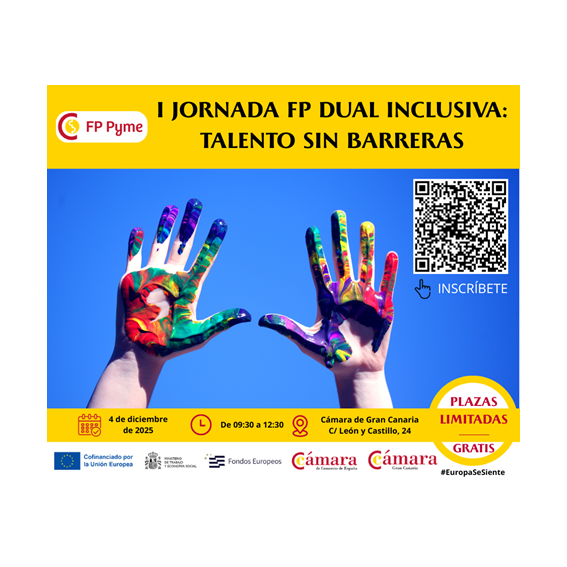 I JORNADA FP DUAL INCLUSIVA: TALENTO SIN BARRERAS 
