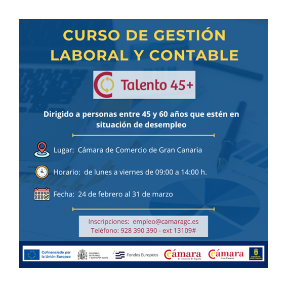 FEBRERO 2025: Curso Gestión Laboral y Contable