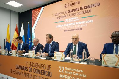 El I Encuentro de Cámaras de Comercio de España y África occidental visibiliza a Canarias como hub de negocios entre ambas regiones