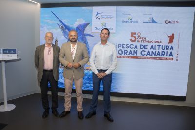 El V Open internacional Pesca de Altura Gran Canaria presenta su cartel con la Cámara de Comercio y Turismo de Gran Canaria