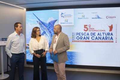 El V Open internacional Pesca de Altura Gran Canaria presenta su cartel con la Cámara de Comercio y Turismo de Gran Canaria