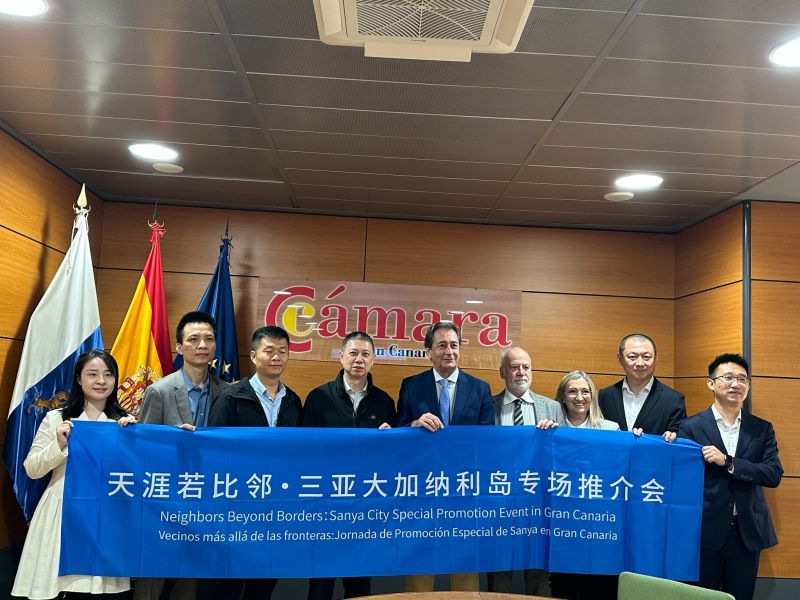 La Cámara abre la puerta en Gran Canaria a Hainan, la isla china que pretende convertirse en la mayor zona franca del mundo