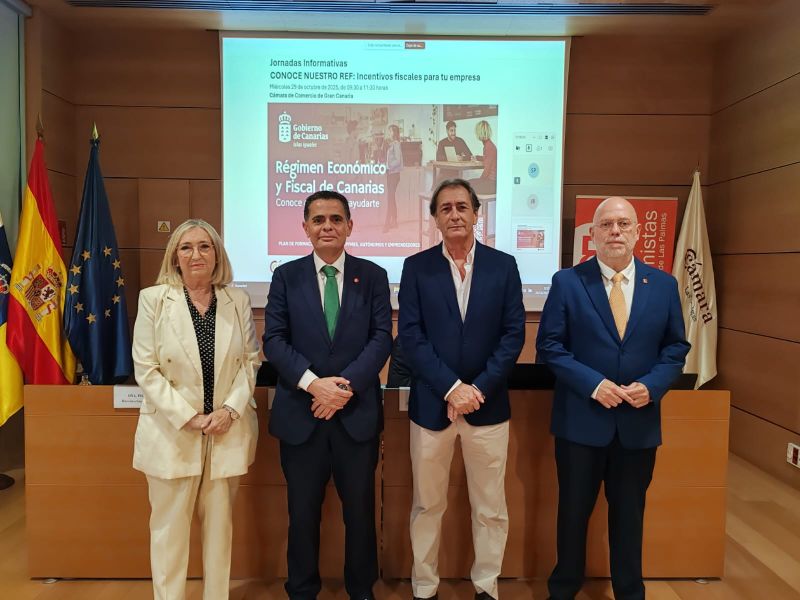 La Cámara de Comercio de Gran Canaria acoge la jornada Conoce nuestro REF