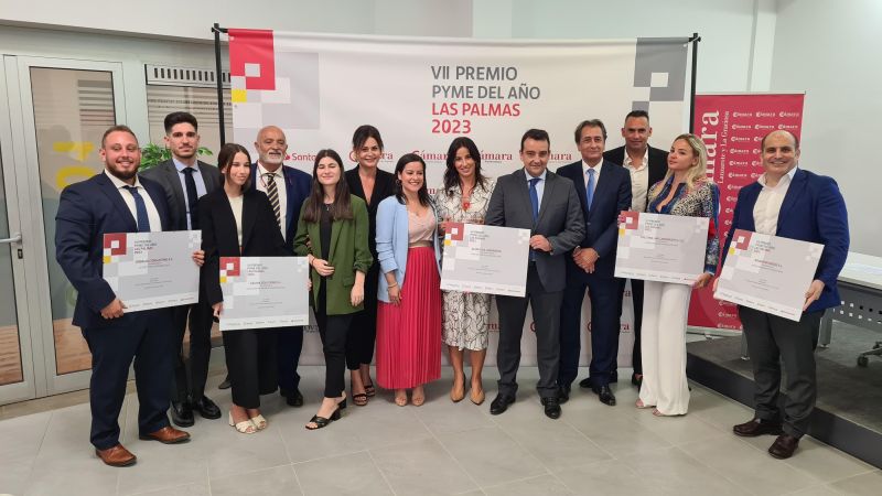60 empresas de la provincia de Las Palmas optan al Premio Pyme del Año que promueven el Banco Santander y Cámara de España