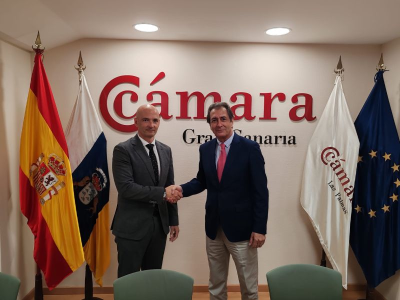 BBVA y la Cámara de Comercio de Gran Canaria renuevan su acuerdo de colaboración para impulsar la actividad empresarial en la isla