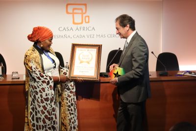 El presidente de la Cámara, Luis Padrón, participó en el workshop "Vínculos Empresariales Africanos" celebrado en Casa África