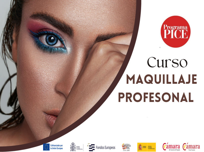 Curso Maquillaje Profesional. Jóvenes beneficiarios de Garantía Juvenil.