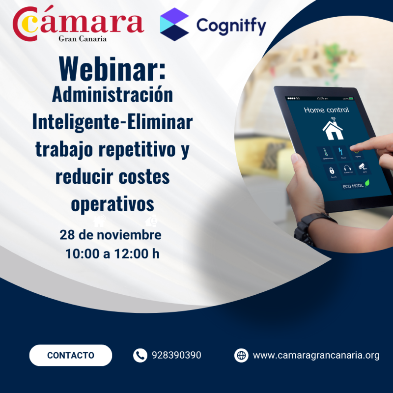 Administración Inteligente: Eliminar trabajo repetitivo yreducir costes operativos.