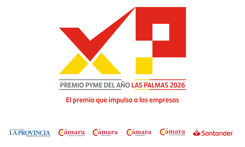 Banco Santander, Cámara de Gran Canaria, Cámara de Lanzarote y La Graciosa, y Cámara de Fuerteventura convocan el Premio Pyme del Año 2026 