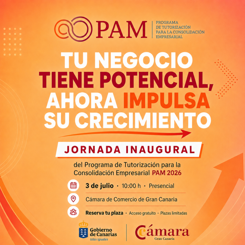 JORNADA INAUGURAL DEL PROGRAMA DE TUTORIZACIÓN PARA LA CONSOLIDACIÓN EMPRESARIAL. PAM.