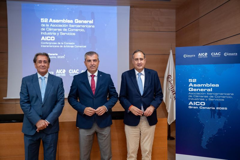 Gran Canaria acogerá a representantes de las principales cámaras de comercio iberoamericanas en el foro AICO 