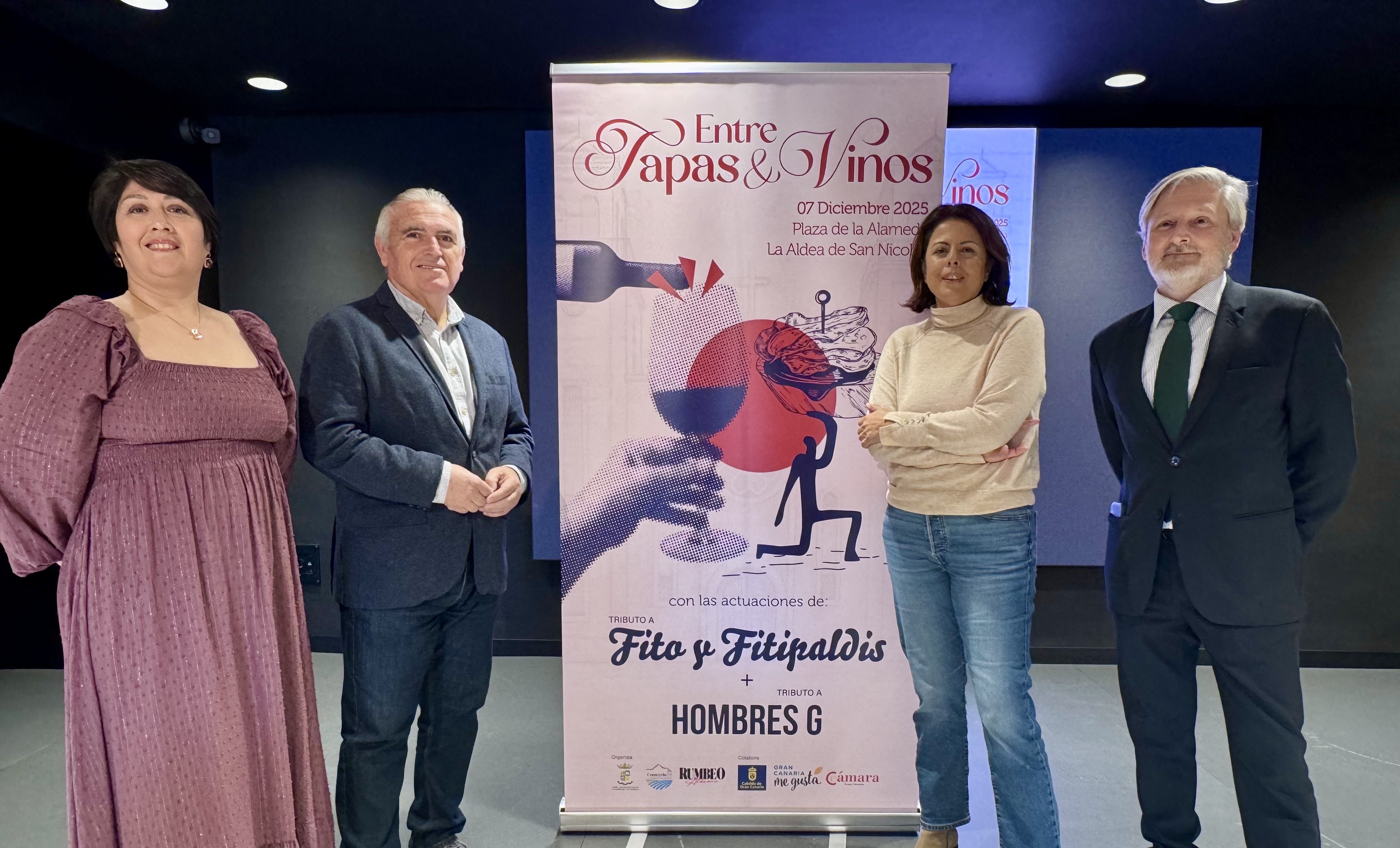 La Aldea acoge este domingo la nueva edición de Tapas y Vinos, una noche para celebrar la gastronomía local y el producto de Gran Canaria