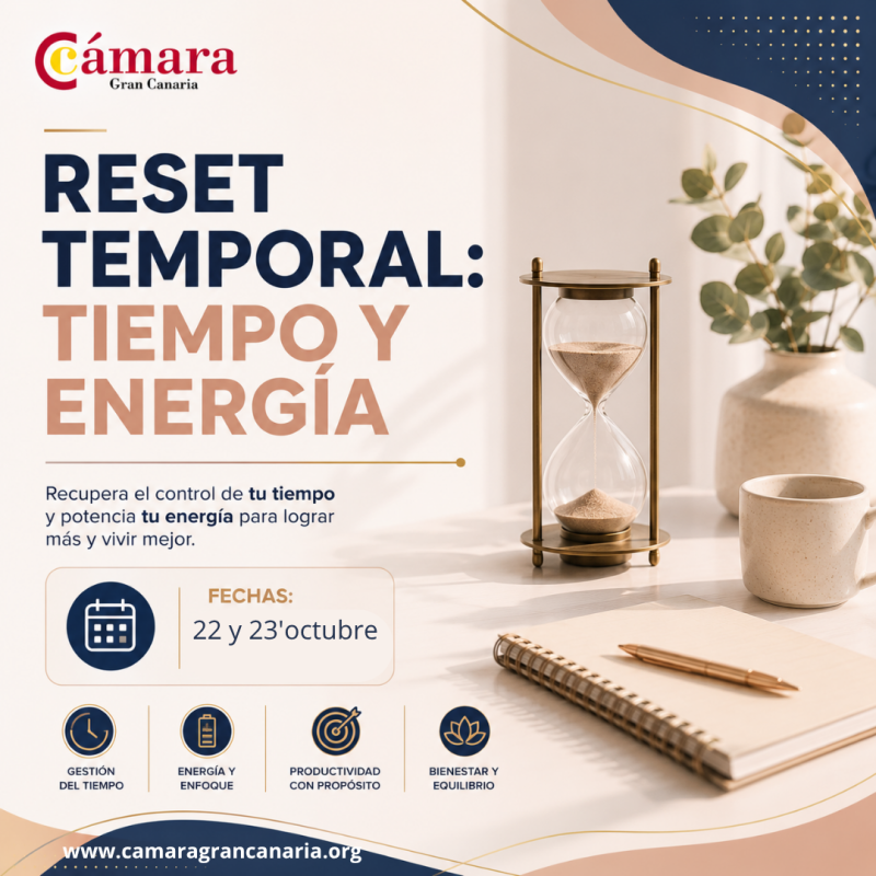 RESET TEMPORAL: TIEMPO Y ENERGÍA