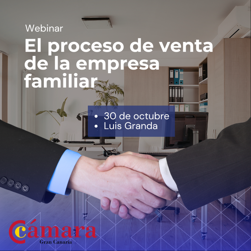 WEBINAR. EL PROCESO DE VENTA DE LA EMPRESA FAMILIAR: CLAVES FISCALES.
