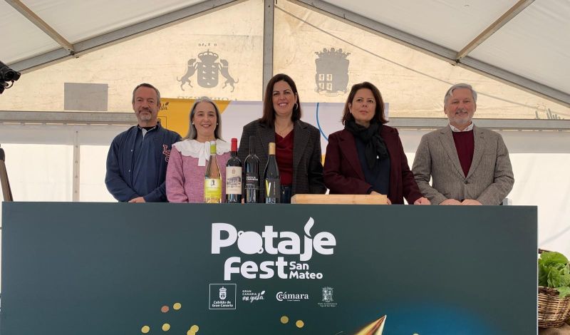 El Potaje Fest San Mateo se estrena con gran participación ciudadana y un completo programa en torno al puchero canario