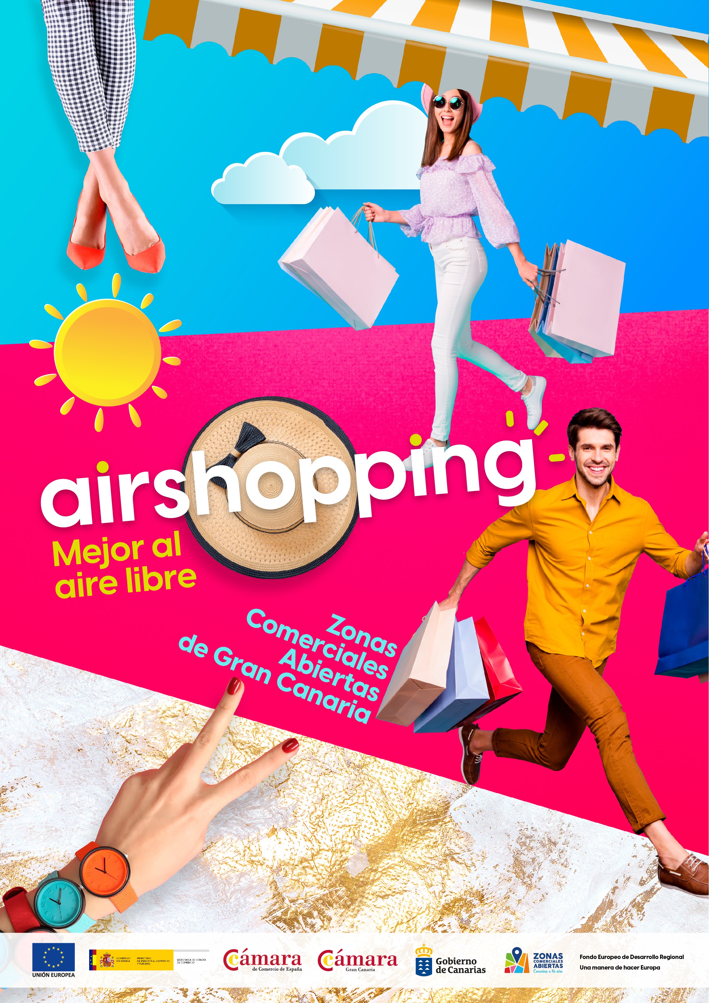 Campaña de marketing digital de las Zonas Comerciales Abiertas de Gran Canaria dentro del Plan de Comercio Minorista 2021