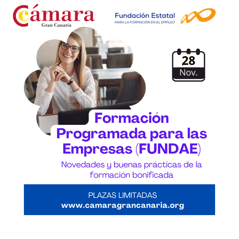 JORNADA: FORMACIÓN PROGRAMADA PARA LAS EMPRESAS. FUNDAE.
